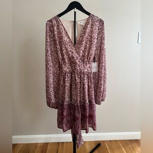 Japna Long Sleeve Floral Dress - NWT - Size Large
